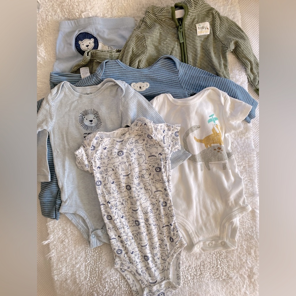 Three Seperate Carters Sets size 9 months